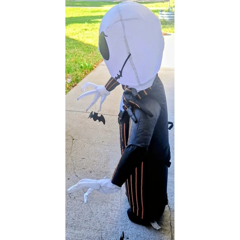 Gemmy Nightmare Before Christmas Inflatable Jack Skellington Lights Up 3.5 Feet